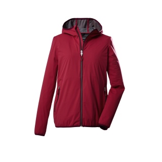 Killtec Wanderjacke KOS 61 mit Kapuze (2-Lagen, PFC-frei, sehr leicht) rose Damen